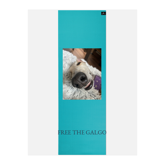Personalised Yoga Mat 6mm With Custom Design - Turquoise