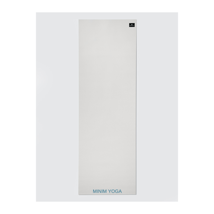 Personalised Yoga Mat 6mm With Custom Design - White