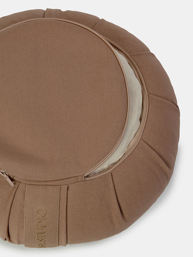 Yoga Studio GOTS Organic Cotton Round Lotus Zafu Buckwheat Cushion