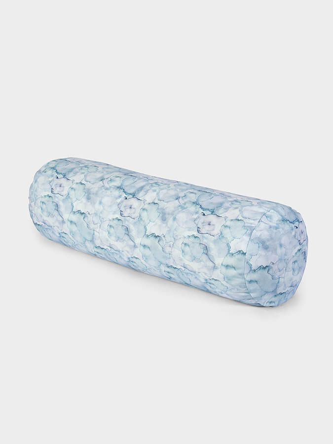 Yoga Studio Buckwheat Abstract Bolster - Watercolour Clouds