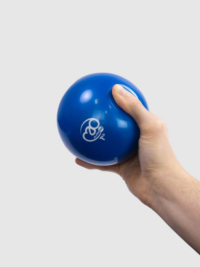 Yoga Mad Soft Weighted Pilates Balls (Sand Filled)