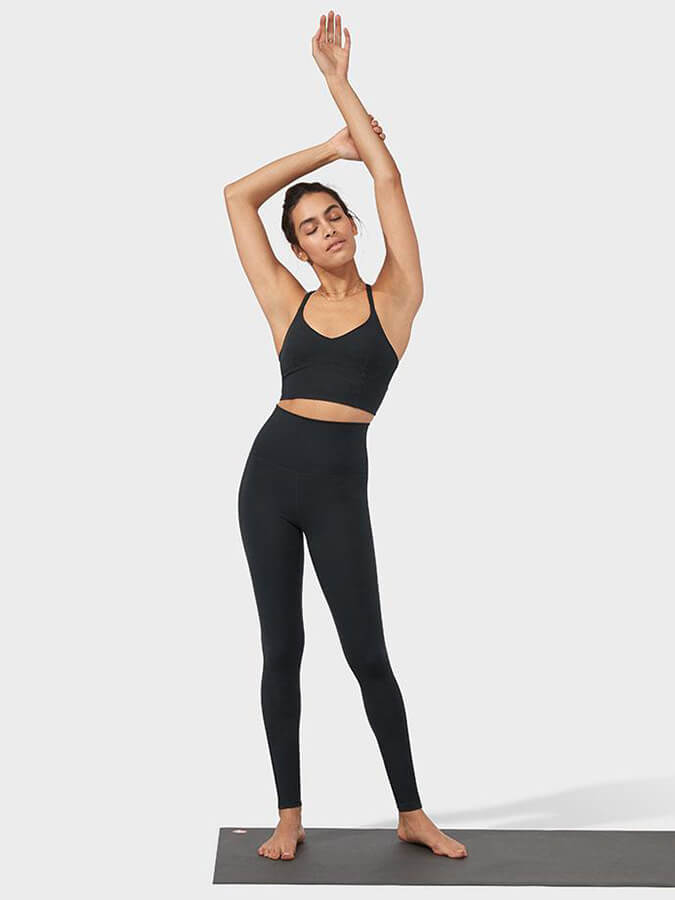 Manduka Essence Women's High Rise Leggings - Black