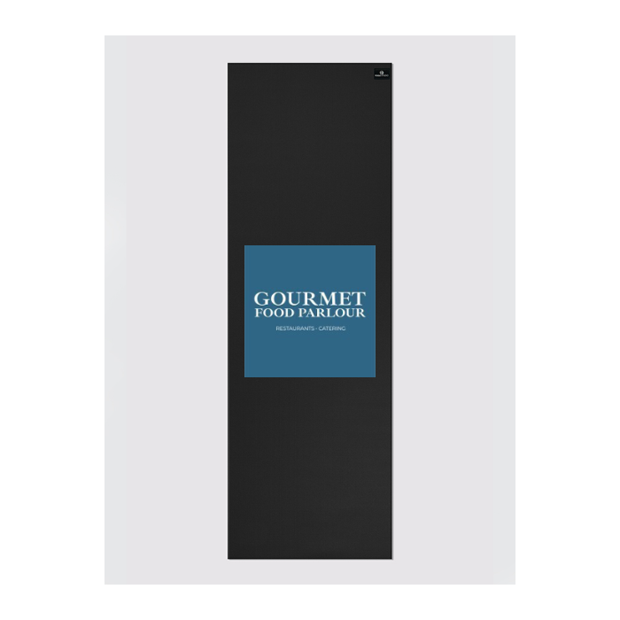 Personalised Yoga Mat 6mm With Custom Design - Black