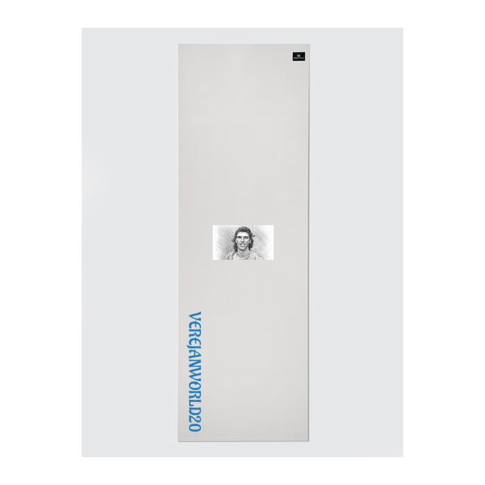 Personalised Yoga Mat 6mm With Custom Design - White