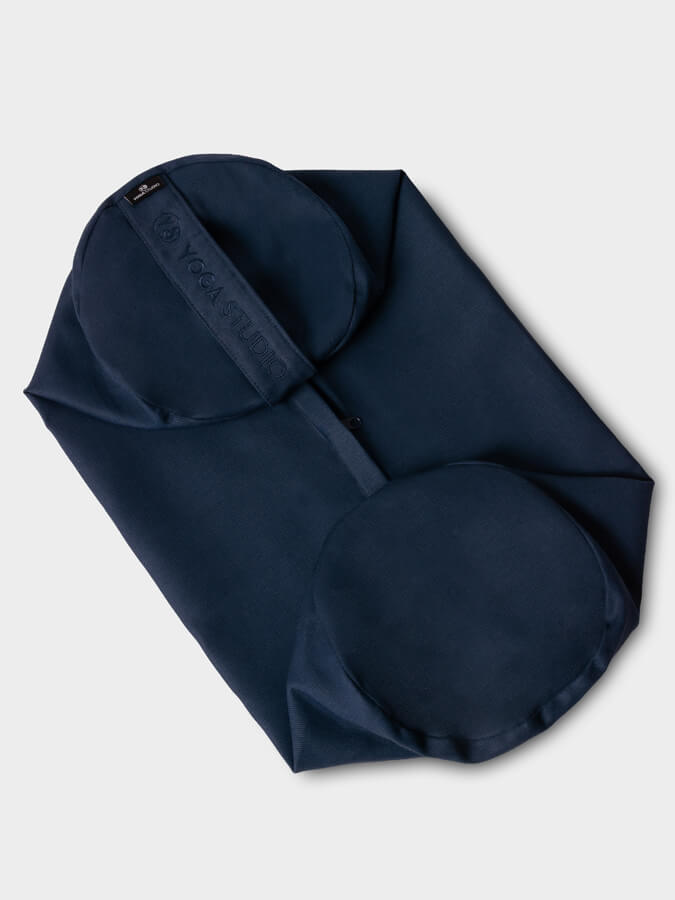 Replacement Yoga Bolster Cushion Cover Navy Blue
