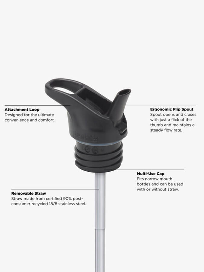 Klean Kanteen Classic 532ml Bottle (Flip Seal Sports Cap)