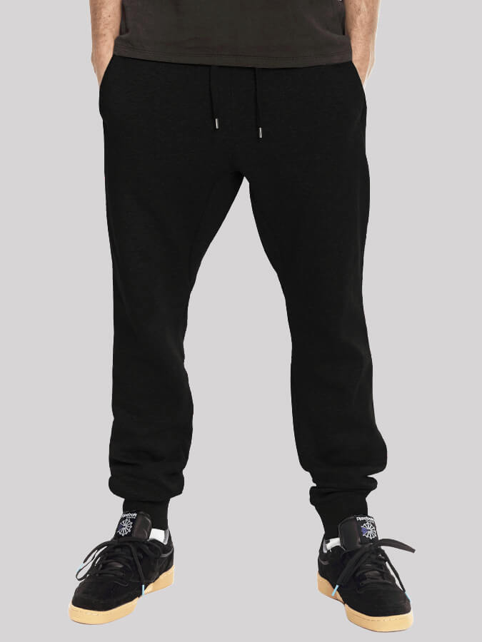 Yoga Studio Men's Organic Sweat Pant Joggers - Black - X-Small