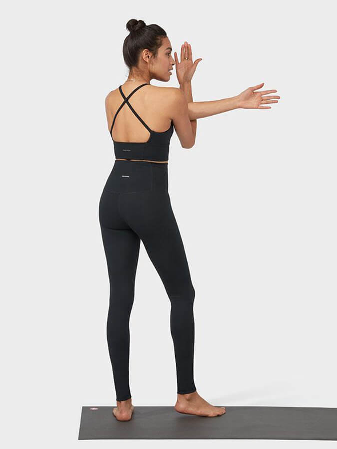 Manduka Essence Women's High Rise Leggings - Black
