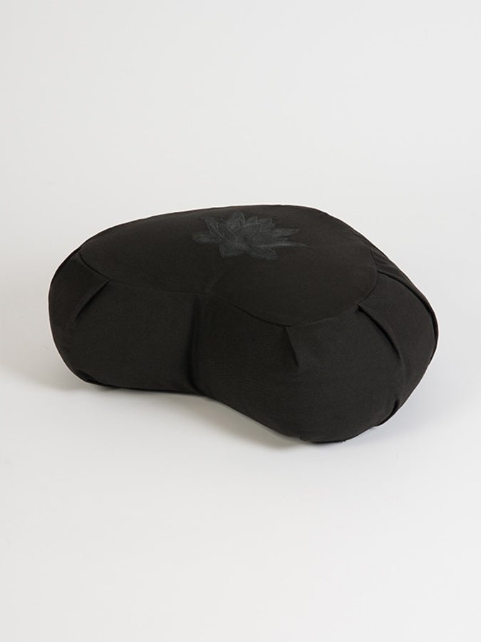 Yoga Studio Crescent Lotus Organic Zafu Buckwheat Cushion