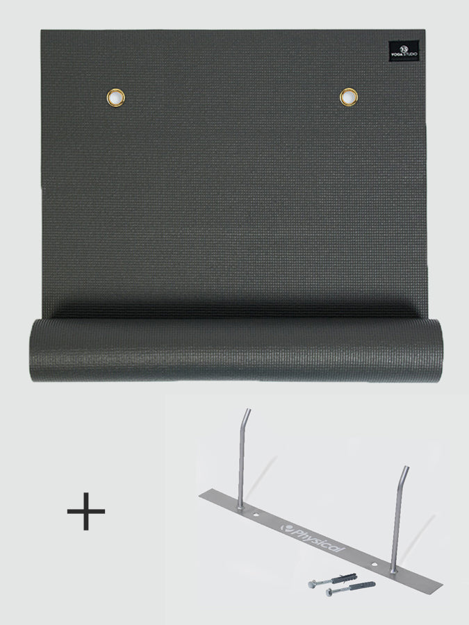 Yoga Studio 20x 6mm (EYELETTED) Yoga Mats + Bracket