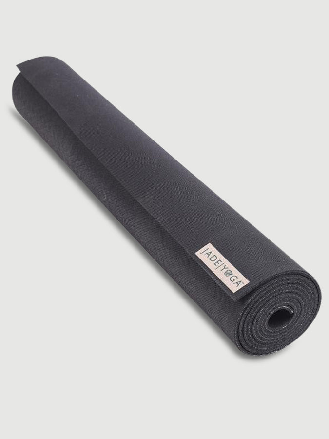 Jade Yoga Travel Mat - 68"  - Black