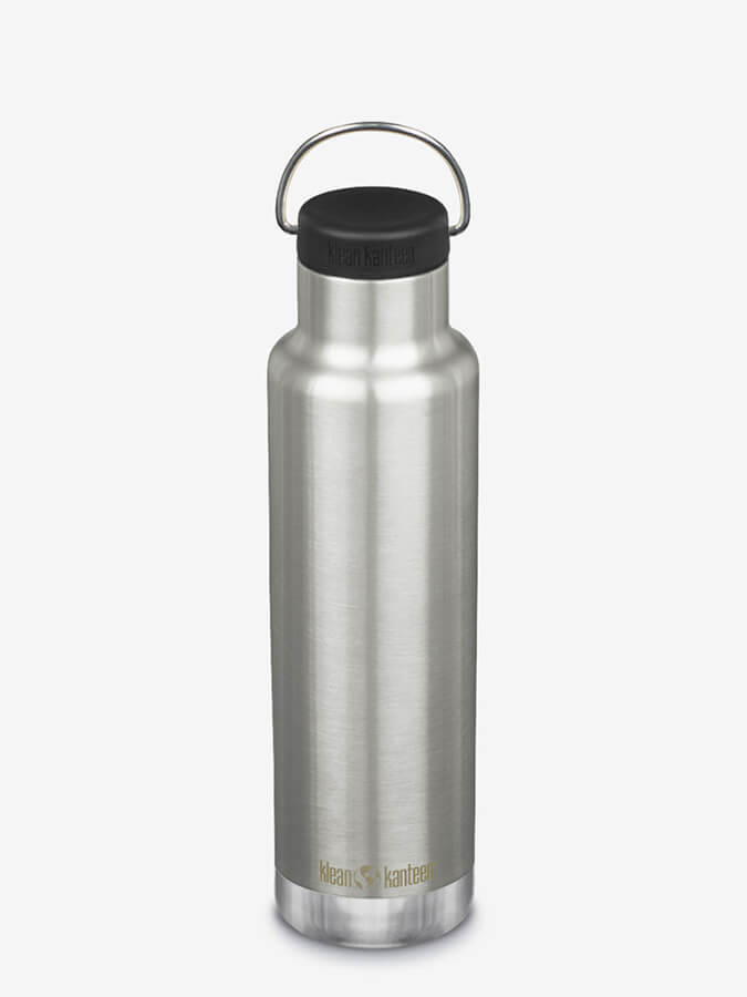 Klean Kanteen Vacuum Insulated 592ml Classic Bottle With Loop Cap