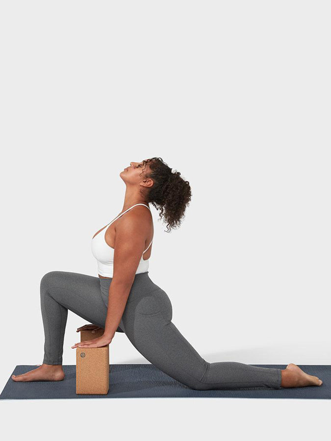 Manduka Renew High Rise Women's Leggings - Heathered Grey