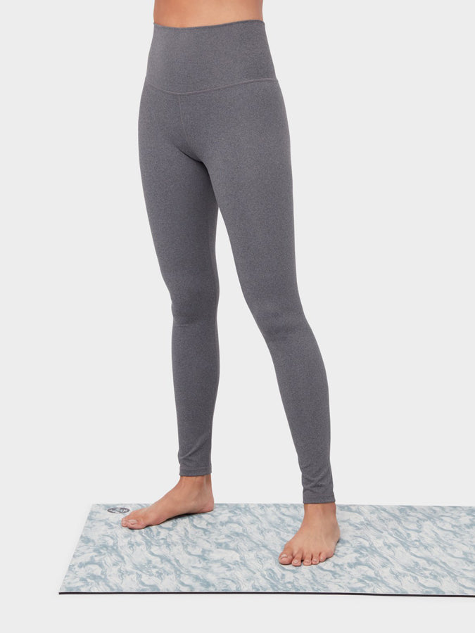 Manduka Essence Women's High Rise Leggings - Heather Grey