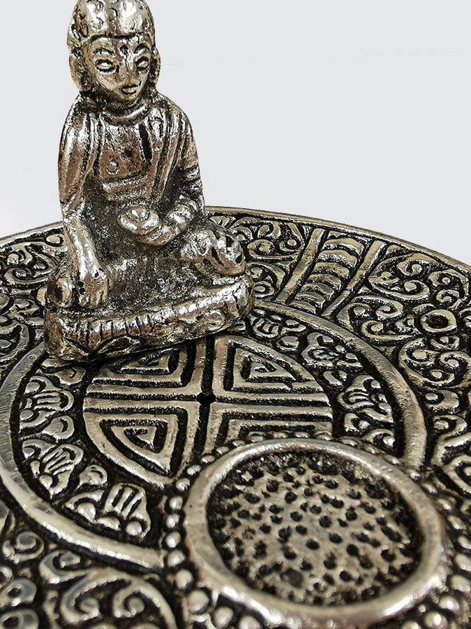 Antique Buddha Incense Holder Burner - Yoga Studio Store