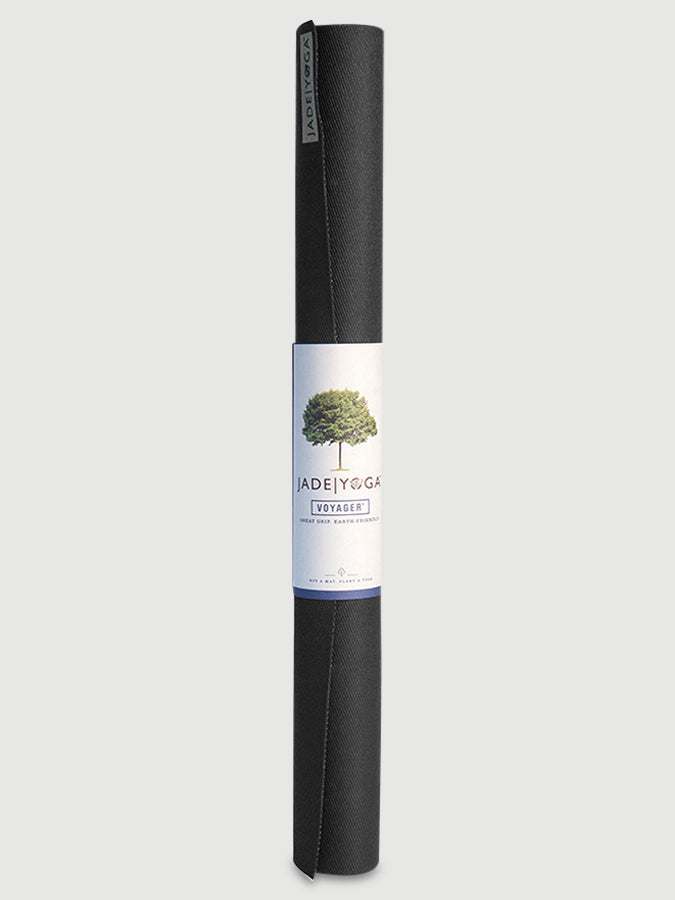 Jade Yoga Voyager Yoga Mat 1.6mm - Black