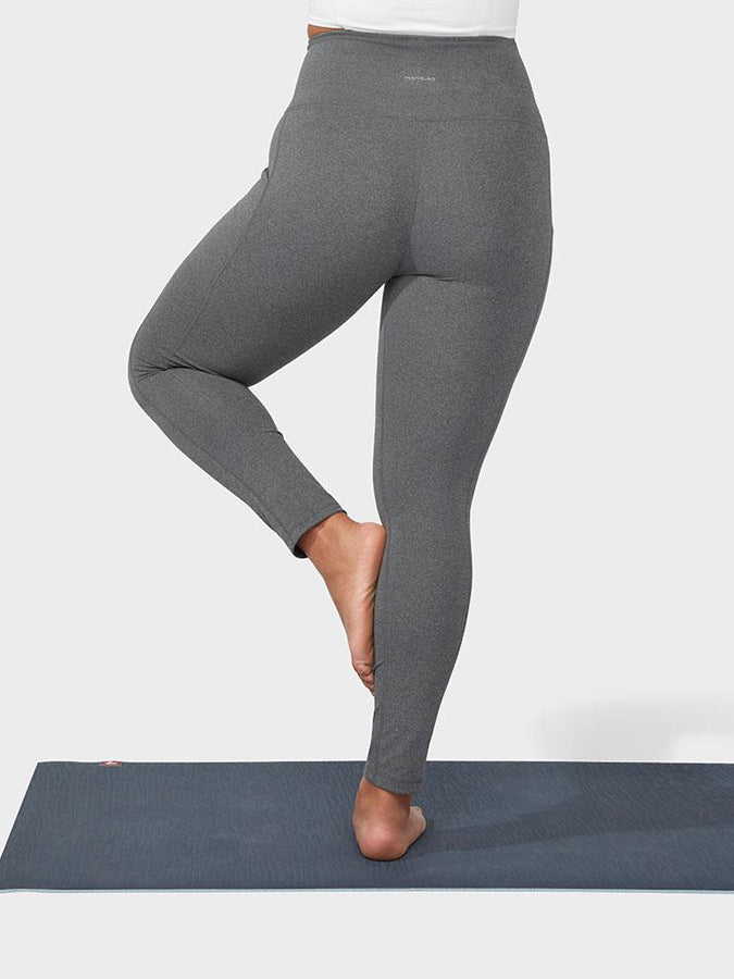 Manduka Renew High Rise Women's Leggings - Heathered Grey