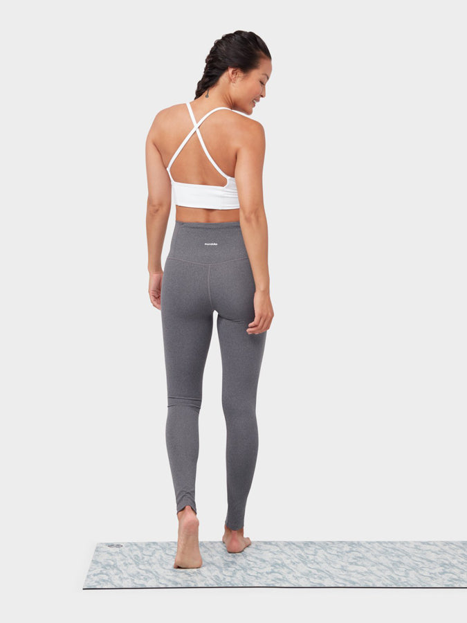 Manduka Essence Women's High Rise Leggings - Heather Grey