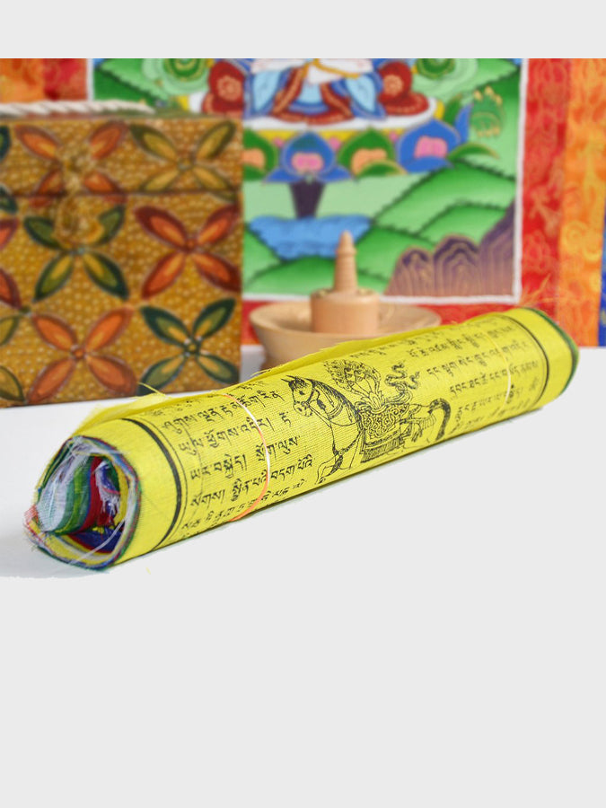 Set of Large Prayer Flags Fair Trade from Nepal