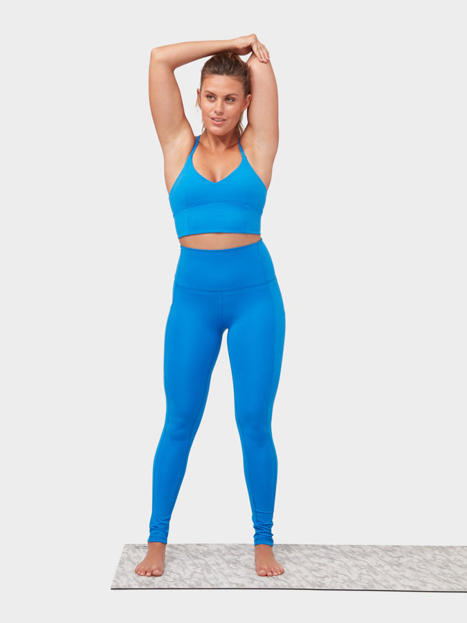 Manduka Renew High Rise Women's Leggings - Be Bold Blue