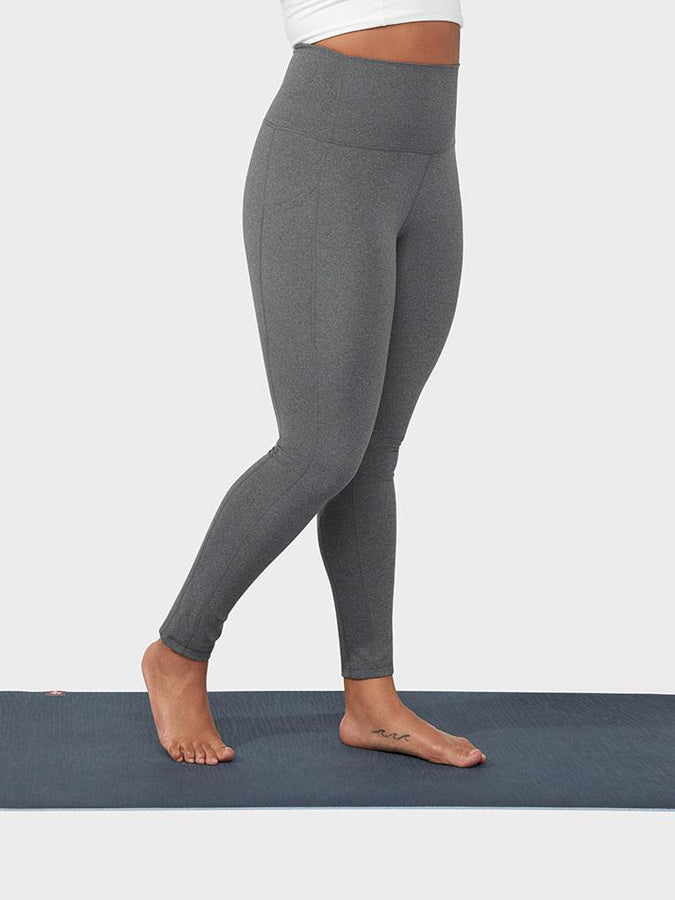 Manduka Renew High Rise Women's Leggings - Heathered Grey