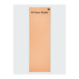 Personalised Yoga Mat 6mm With Custom Design - Peach Fuzz