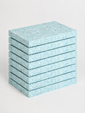 Yoga Studio 1'' Inch Chip Foam Half Yoga Block (8 Pack)