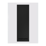 Personalised Yoga Mat 6mm With Custom Design - Black