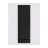 Personalised Yoga Mat 6mm With Custom Design - Black