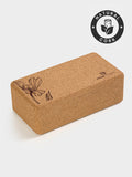 Yoga Studio Standard Size Cork Yoga Brick - Lively Lilium